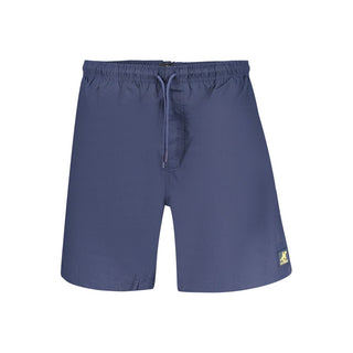 Blue Poliammide Mens Swimwear