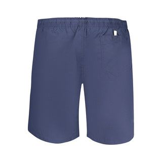 Blue Poliammide Mens Swimwear