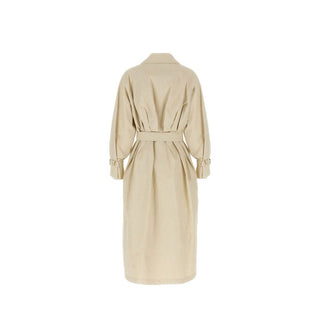 Beige Cotton Coat