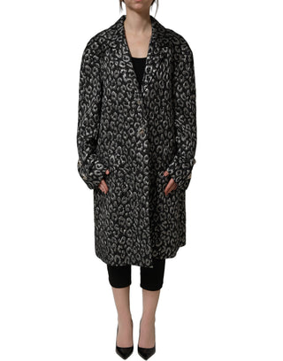 Brown Mohair Belted Long Trench Coat Jacket