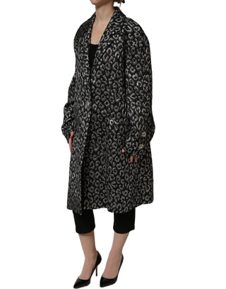 Brown Mohair Belted Long Trench Coat Jacket