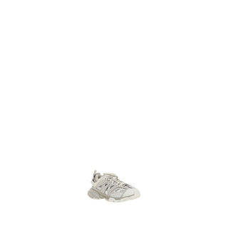 White Polyethylene Athletic Sneakers