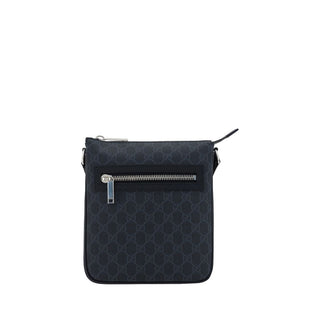 Bolso de hombro de tela negra