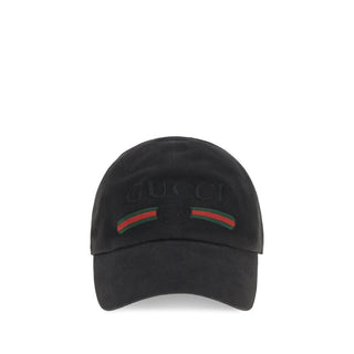 Black Cotton Cap (Baseball Hat)
