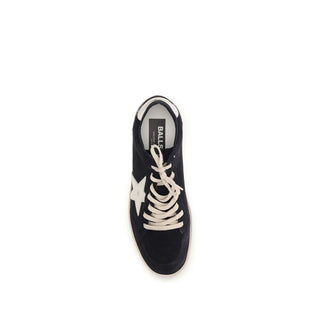 Black Calf Leather Bos Taurus Athletic Sneakers