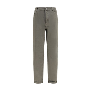 Bicolor Cotton Jeans Denim