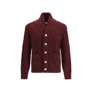 Bordeaux Cashmere Cardigan
