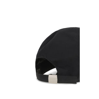 Black Cotton Cap (Baseball Hat)