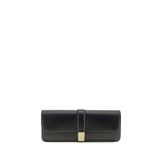 Black Calf Leather Bos Taurus Clutch Bag