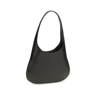 Black Calf Leather Bos Taurus Shoulder Bag
