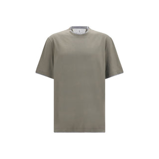 Camiseta bicolor de algodón  