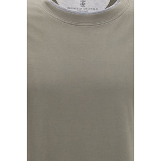 Camiseta bicolor de algodón  