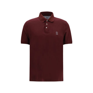 Bordeaux Cotton Polo Shirt