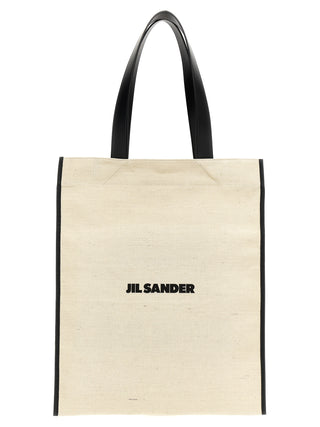 Bicolor Jute Tote Bag