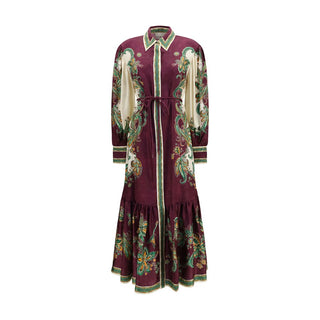 Multicolor Viscose Casual Dress