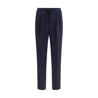 Blue Wool Oves Aries Casual Pants