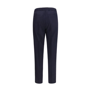 Blue Wool Oves Aries Casual Pants