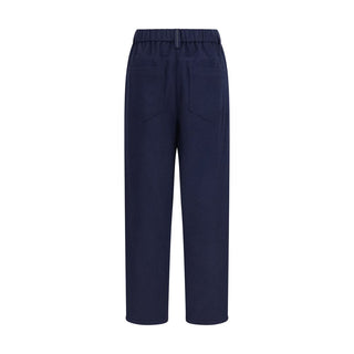 Blue Wool Oves Aries Pants