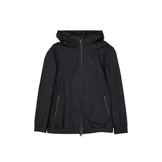 Black Polyester Shell Jacket