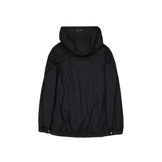 Black Polyester Shell Jacket