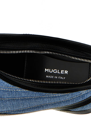 Multicolor Calfskin Shoulder Bag
