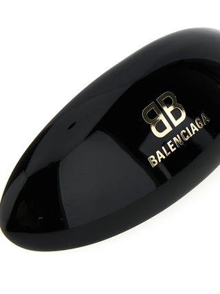 Black Other Fibres Hair Clip
