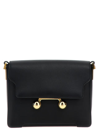 Bolso de hombro de becerro negro