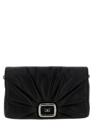 Black Leather Shoulder Bag