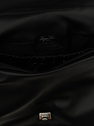 Black Leather Shoulder Bag