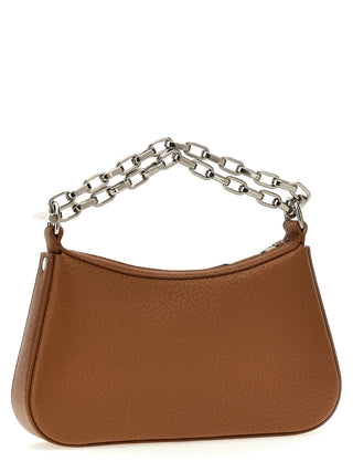 Brown Lamb Leather Handbag