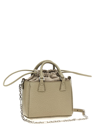 Gray Calfskin Handbag