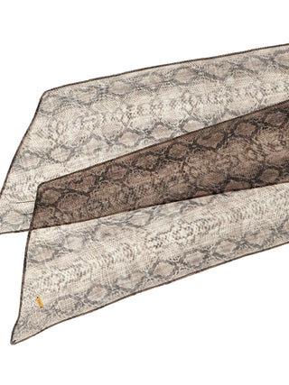 Multicolor Silk Foulard