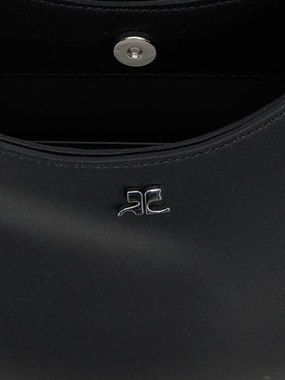 Black Polyester Handbag