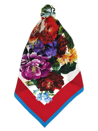 Multicolor Silk Foulard