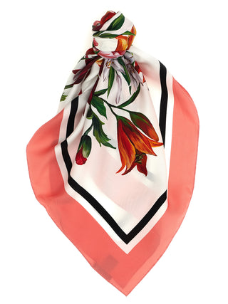 Multicolor Silk Foulard