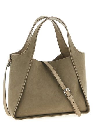 Bicolor Polyamide Crossbody Bag