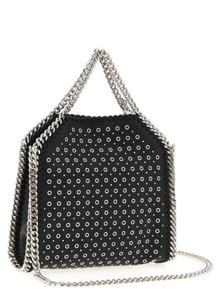 Black Polyester Handbag