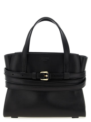 Black Polyester Handbag
