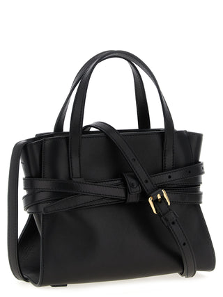 Black Polyester Handbag