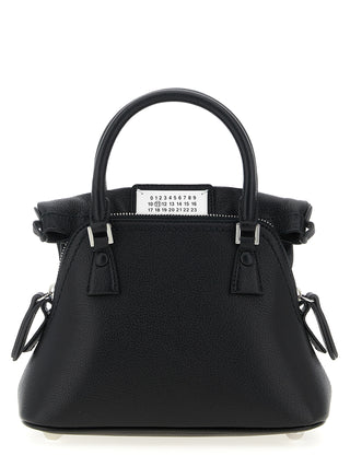 Bolso de piel de becerro negro