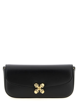 Black Calfskin Crossbody Bag