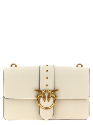 White Goatskin Crossbody Bag