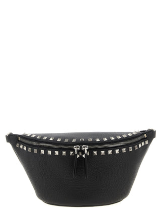 Bolso bandolera de piel de becerro negro