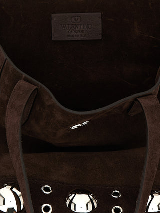 Brown Cowhide Tote Bag