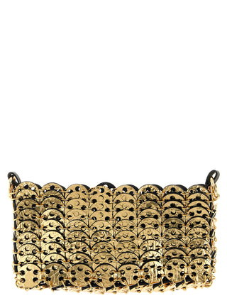 Bolso bandolera de piel de becerro negro