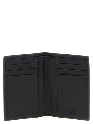 Black Ostrich Skin Cardholder