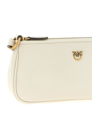 White Goatskin Crossbody Bag