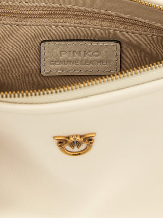 White Goatskin Crossbody Bag