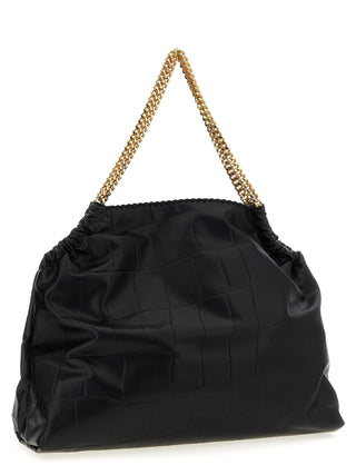 Black Polyester Tote Bag