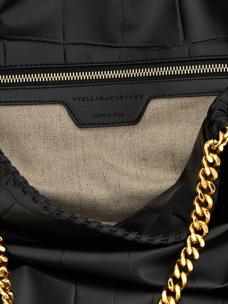 Black Polyester Tote Bag